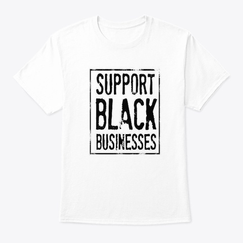 Mẫu in Support Black Businesses