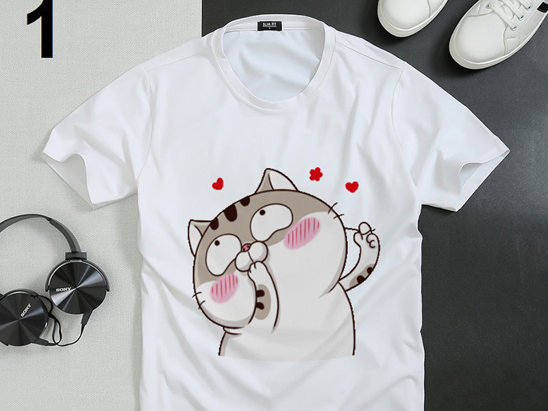 Mẫu in 3D hình mèo